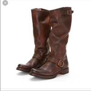 Frye Veronica Slouch Brown Boots 7